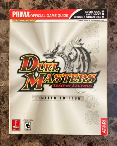 Duel Masters Sempai Legends Strategy Game Guide (Prima, 2004), View more