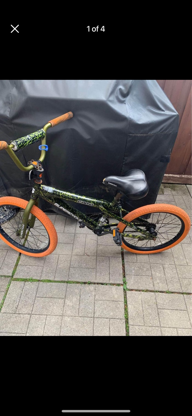 Super cycle Camo bike in Kids in Markham / York Region