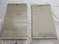 Two Hunter Douglas Blinds in Mint Condition