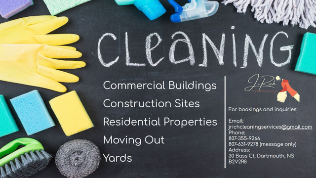 J-Rich Cleaning Services in Cleaners & Cleaning in Dartmouth