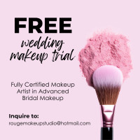 FREE Wedding Makeup Trial - Limited Time Only