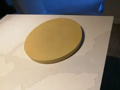 MINT 1980s SYNTHETIC RUBBER Heavy Duty 12" Round Cutting Board, View more