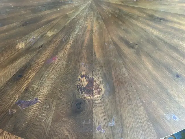 54 inches circular wood dining table in Dining Tables & Sets in City of Toronto - Image 6