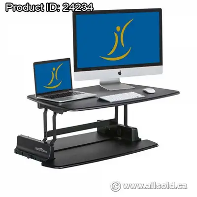 Black Height Adjustable Sit/Stand Pro 30" Varidesk, View more