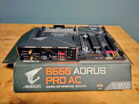 AMD Motherboard- Gigabyte B550 Aorus Pro