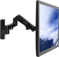 VIVO Premium Aluminum Single LCD Monitor Wall Mount-MOUNT-G100B