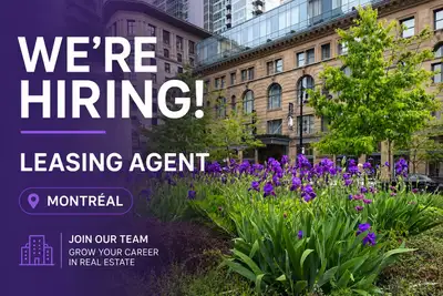 Hiring : Leasing agent , View more
