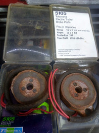 old style round magnets for trailer brakes