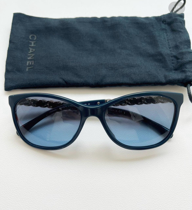Chanel blue sunglasses in Women's - Other in City of Toronto - Image 2