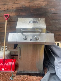 Bbq stainless steel (propane included) 
