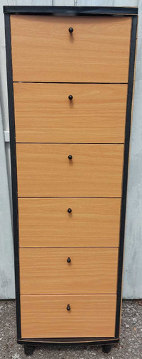 Big flat Shoe Cabinet With 6 Drawers - Fits 12 Pairs Of Shoes