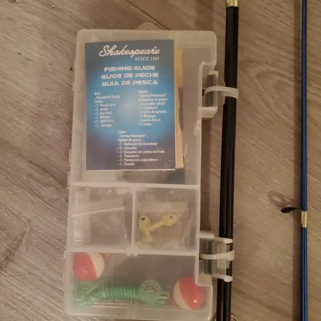 SHAKESPEARE Fishing Rod , Reel and tackle box in Fishing, Camping & Outdoors in City of Toronto - Image 6