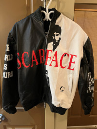Scarface Leather Jacket Large