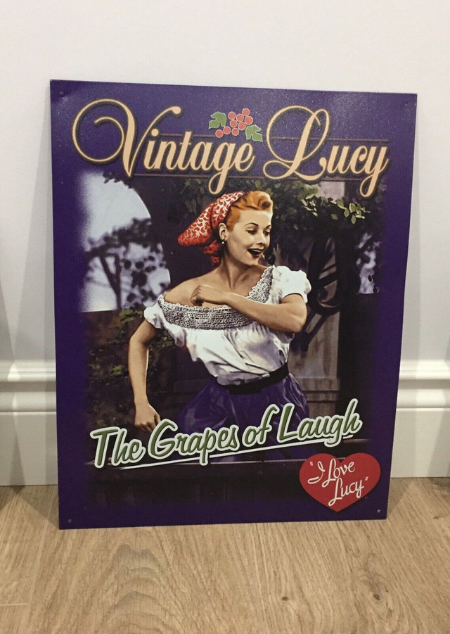 I love lucy Tin Signs in Arts & Collectibles in Brantford - Image 3