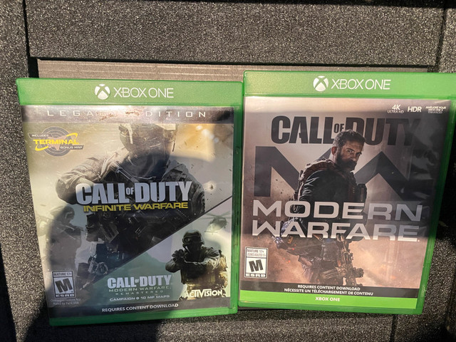 1Tb XBox One Call of Duty Edition in box with games in XBOX One in Winnipeg - Image 4