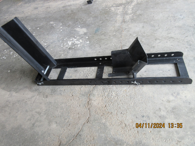 Motorcycle Wheel Chock for Trailers in Cargo & Utility Trailers in Calgary