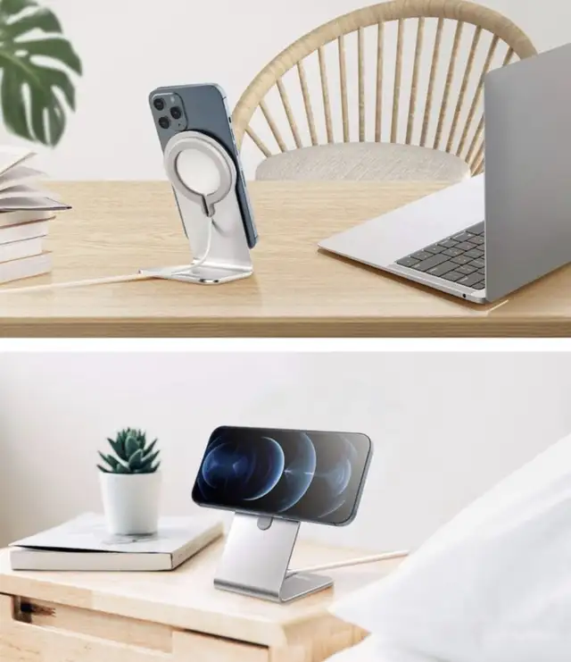 MagSafe Charger Stand - Phone Holder ( IPhone & android) in Cell Phone Accessories in Markham / York Region - Image 4