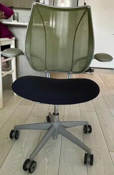 Humanscale Liberty Mesh Task Chair Green and Black color I’m selling my gently used high quality Hum...