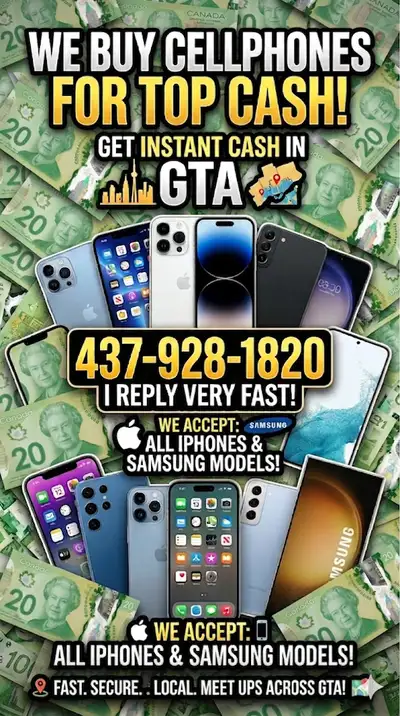 Instant Cash For iphone , Samsung , Pixel , 17 pro , s26 u, View more