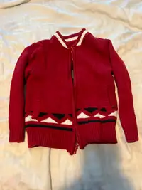 Christmas, holiday winter hockey sweater toddler 4T