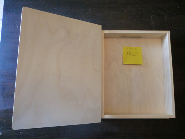 Pièces de bois à peindre : deux boîtes avec couvercle dans Loisirs et artisanat  à Shawinigan - Image 4