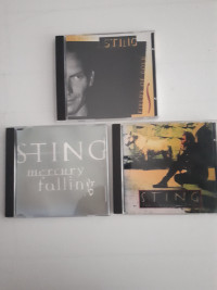 Sting CDs (3)