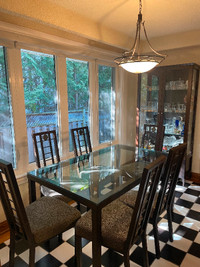 Kitchen table 6 chairs 