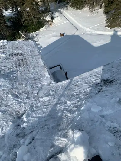 rooftop snow removal& plowing, View more