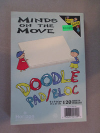 Doodle Pad (6x9- 120 sheets)