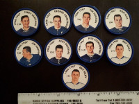 1966-67 Toronto Maple Leafs Parkhust Hockey Coins from 1995-96