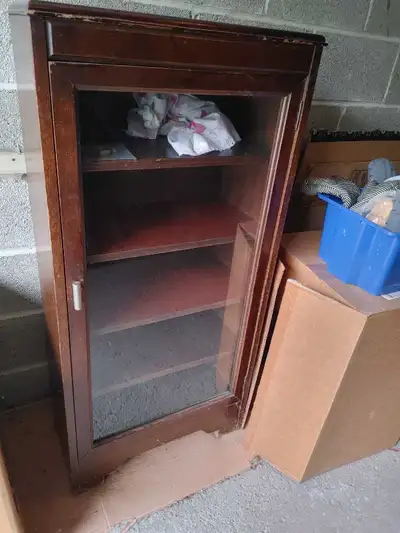 Wooden Glass Door Cabinet, View more