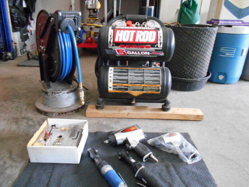 LIMITED EDITION HOT ROD COMPRESSOR / RETRACTABLE HOSE REEL Power