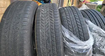 2x Bridgestone Alenza A/S Ultra 1. purchased in Costco Jun 2023, Used 2 seasons 2. One was replaced...