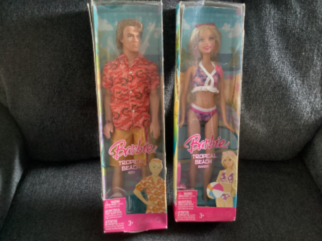 Ken and Barbie Tropical Beach  Barbie dolls in Toys & Games in Kawartha Lakes
