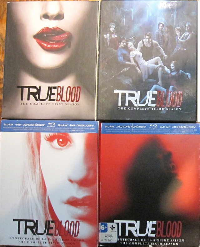 Blu-Ray True Blood dans CD, DVD et Blu-ray  à Laurentides