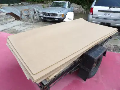 Two different types, $10 per panel for flat surface ones, $15 per panel for wood textured ones. 5 of...