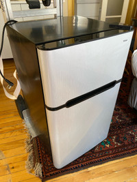 Minifridge bar fridge - stainless steel look