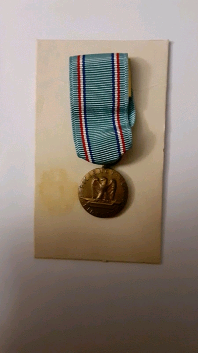 Preowned Miniature Medal(Brass) US Airforce 1969 for good conduct in original box for sale @$21 near...