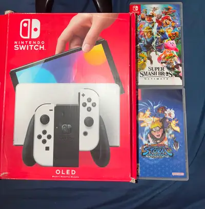 Nintendo Switch OLED Bundle, View more