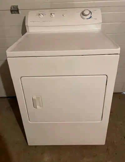 FRIGIDAIRE DRYER $250. DRYER IS IN PERFECT WORKING CONDITION. DRYER HAS 3 MONTHS WARRANTY AND FREE D...
