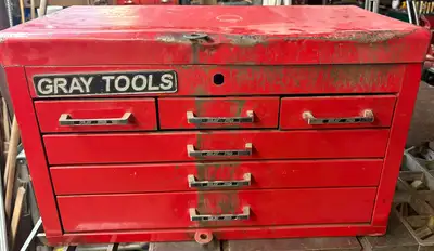 GRAY PRO Series Six Drawer Tool Chest, View more