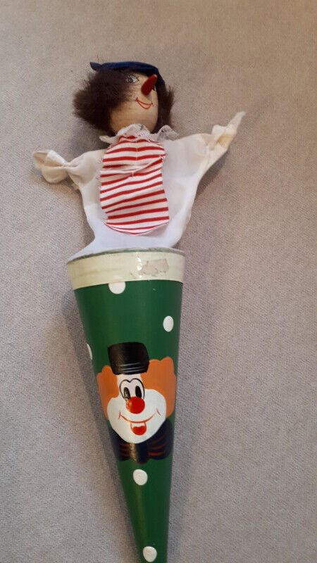 POP-UP PUPPET WALDORF CONE DOLL JACK IN THE BOX in Toys & Games in Oshawa / Durham Region