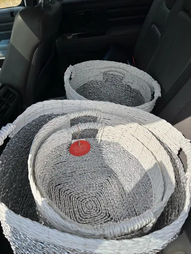 Baskets from HomeSense in Home Décor & Accents in Saskatoon - Image 3