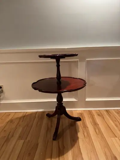 vintage pie crust table , View more