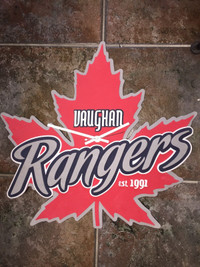 Vaughn Rangers (Hockey) Wall Mounted Clock