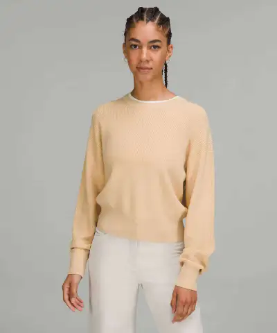 Lululemon Waist Length Crewneck Sweater 12, View more