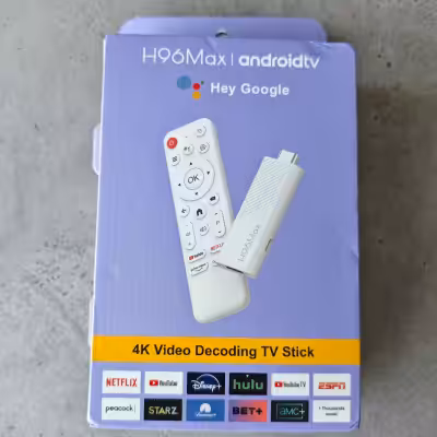 Dive into limitless entertainment with this brand new H96 Max Android TV Stick! This little powerhou...