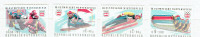 AUTRICHE (AUSTRIA). Set de 4 timbres "Jeux Olympiques d'hiver".