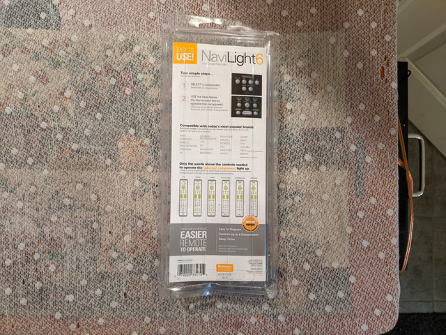 BNIB RCA 6-Device Universal Remote w/ Back-light NaviLight 6 in Stereo Systems & Home Theatre in Ottawa - Image 3