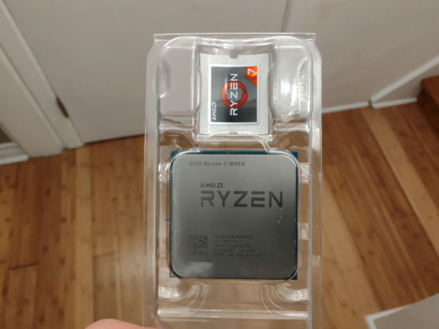 AMD Ryzen 7 1800X, 3.6 GHz,  8-Core Socket AM4 CPU dans Composants de système  à Ville de Montréal